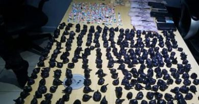 Incautan 468 bolsitas de drogas en operativos en San Pedro de Macorís