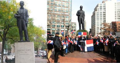 Dominicanos vuelven a reclamar que estatua de Duarte sea erigida en el Alto Manhattan y sacada del Barrio Chino