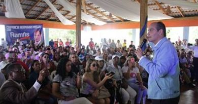 ATENCIÓN: Trujillo dice en Salcedo que hace falta unidad para “rescatar” la patria