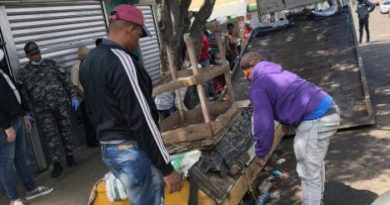 Alcaldía Santiago cierra mercado Hospedaje Yaque como prevención por COVID-19
