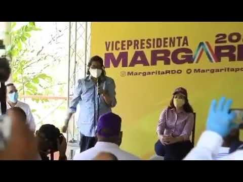 Cristina Lizardo: "Gonzalo y Margarita serán la garantía para que se siga ejecutando los programas sociales en RD