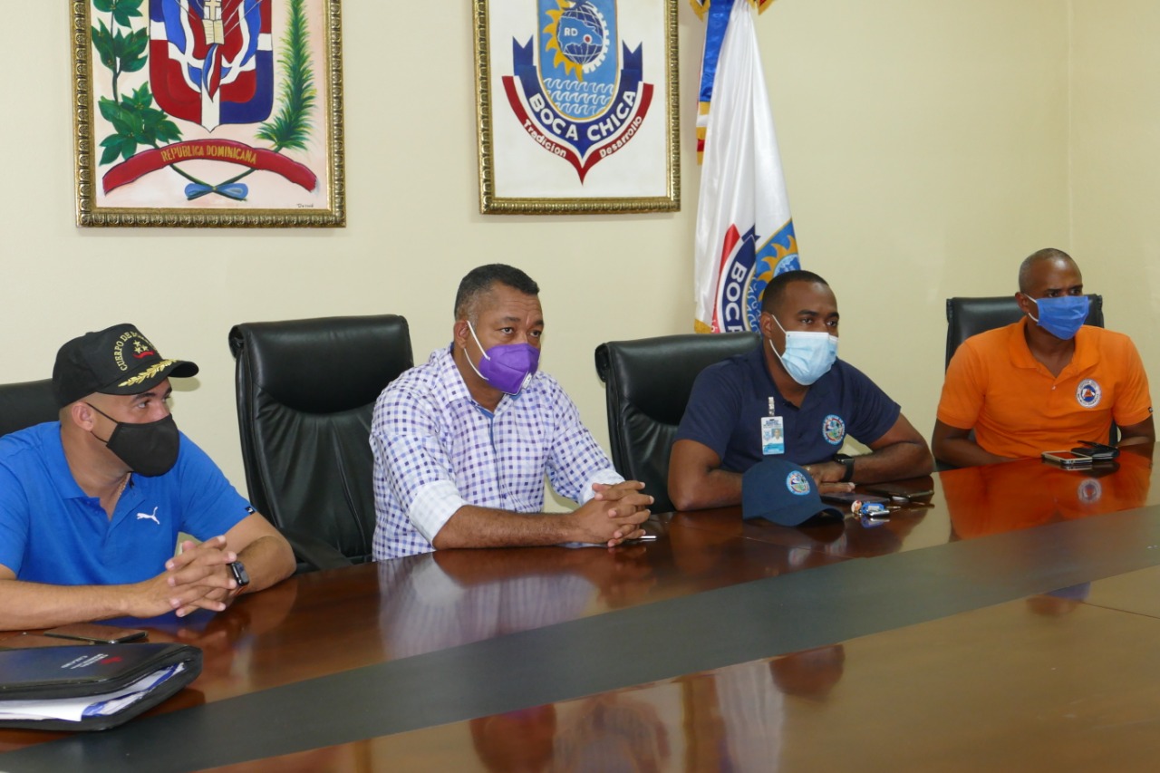 Alcaldía de Boca Chica, activa plan de emergencia ante el paso de la Tormenta Laura