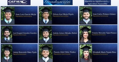 Se gradúan estudiantes dominicanos en el CATIE de Costa Rica