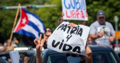 El exilio cubano pidió más sanciones de Estados Unidos y la Unión Europea contra la dictadura por la represión a las protestas