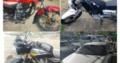 En operativos a nivel nacional, Policía Nacional recupera 13 motocicletas y un vehículo habían sido robados