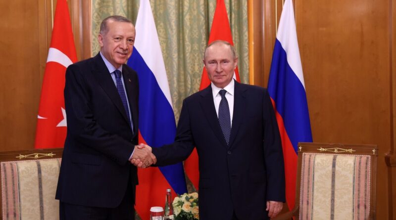Putin y Erdogan acuerdan establecer en rublos los pagos por los suministros de gas