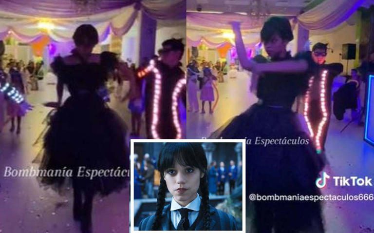 Show de “Merlina peruana” causa furor en redes sociales