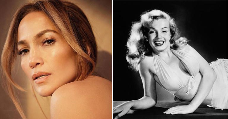 Jennifer Lopez revoluciona el icónico ‘naked dress’ de Marilyn Monroe: así lo lució