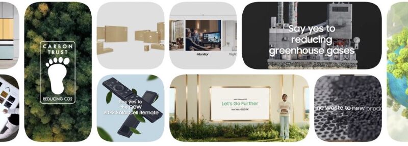 Samsung busca incorporar la sostenibilidad cotidiana a través de sus productos