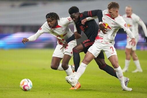Leipzig frena a Bayern en el regreso de la Bundesliga