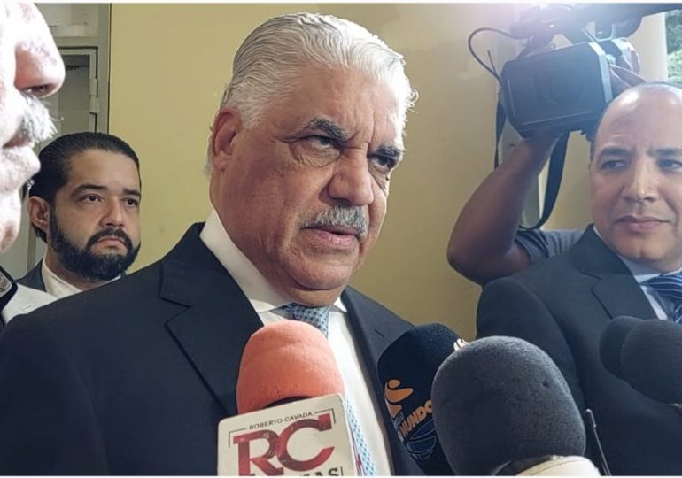 Miguel Vargas dice Gobierno no ha sido efectivo en manejo crisis de Haití