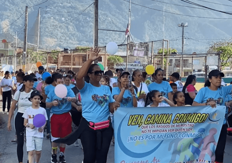 Fundación Quiéreme Así realiza "Caminata por la Inclusión" en Jarabacoa