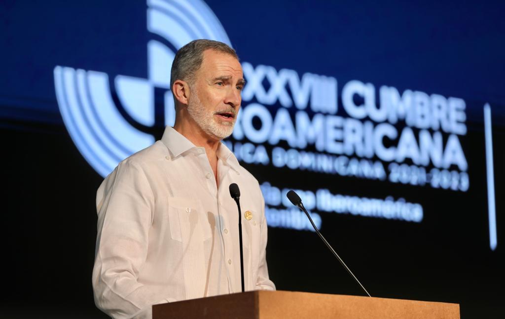Rey de España pondera desempeño económico de República Dominicana