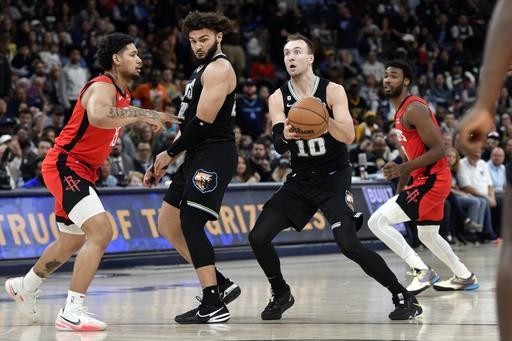 Los Grizzlies amarran los playoffs con paliza sobre Rockets