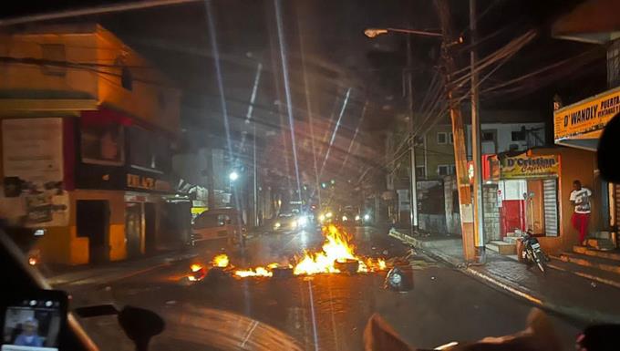 Protestas en Cibao y el Sur por arresto de grupo imputado