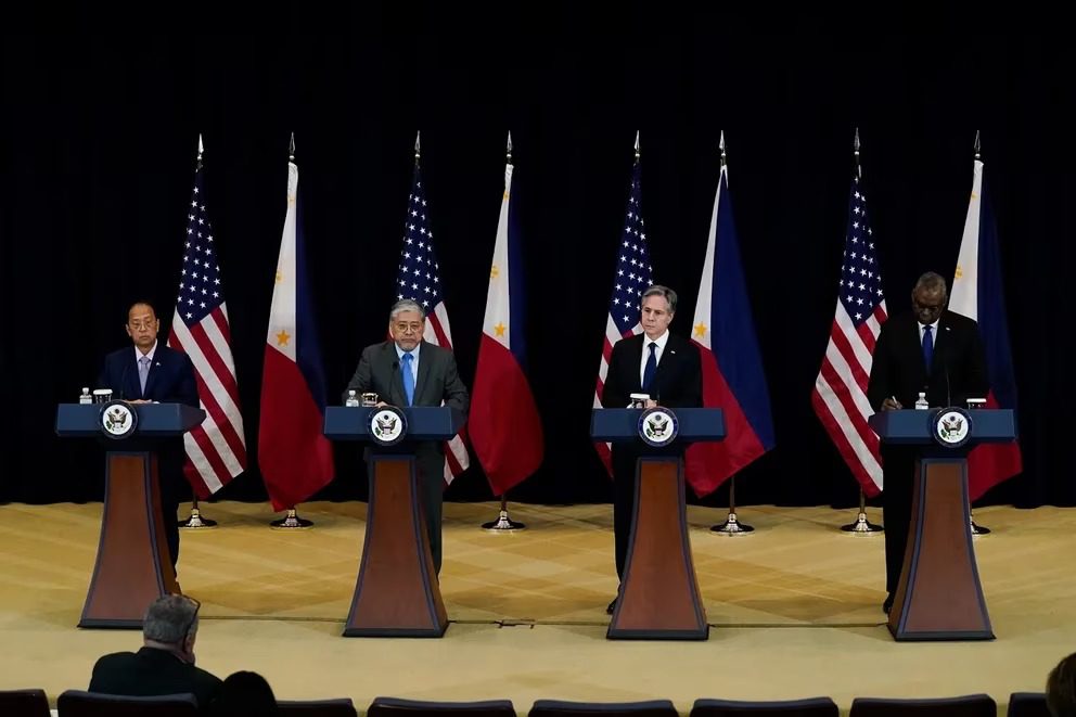 Estados Unidos reiteró su compromiso de defender a Filipinas ante cualquier intimidación en el mar de China Meridional