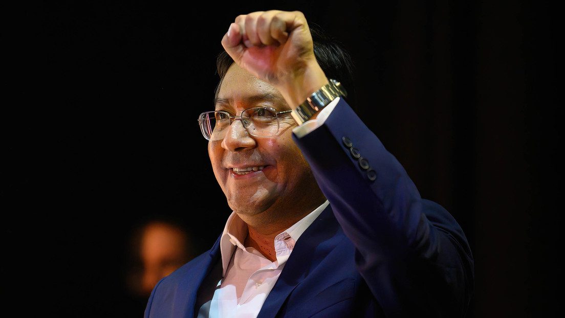 Luis Arce llega a Caracas para firmar acuerdos de cooperación entre Bolivia y Venezuela