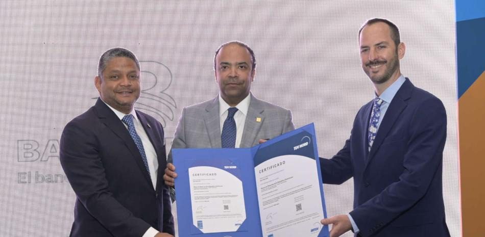 Certifican con norma ISO al Banco de Reservas por su gestión antisoborno