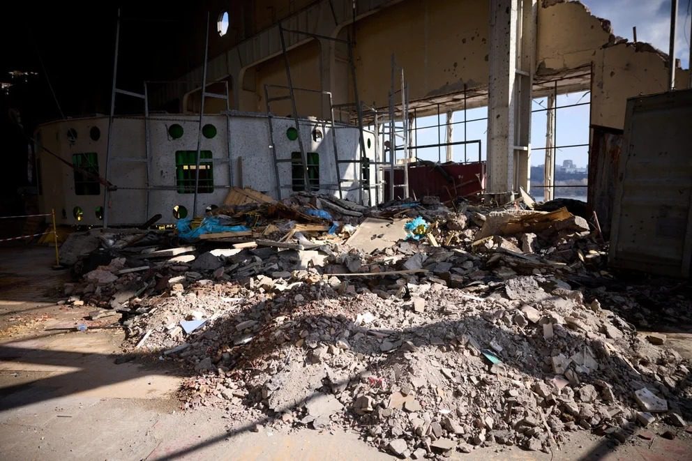 Un ataque de Rusia con misiles y drones afectó edificios del servicio de rescate ucraniano en la región de Dnipro