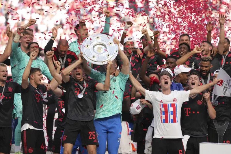 Bayern Munich extiende su récord a 11 campeonatos en forma consecutiva