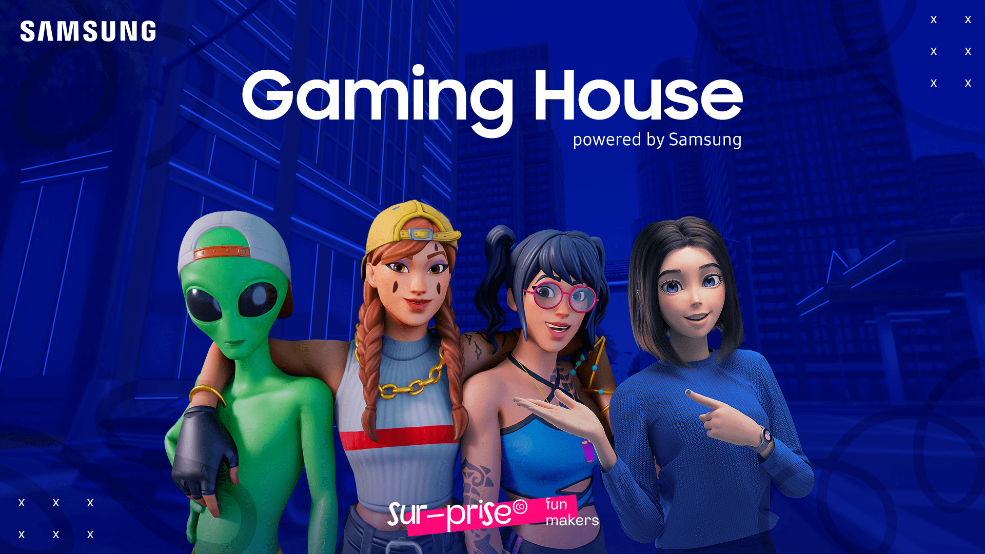 Samsung Latinoamérica amplía presencia en el mundo de los juegos y lanza su Gaming House en Fortnite