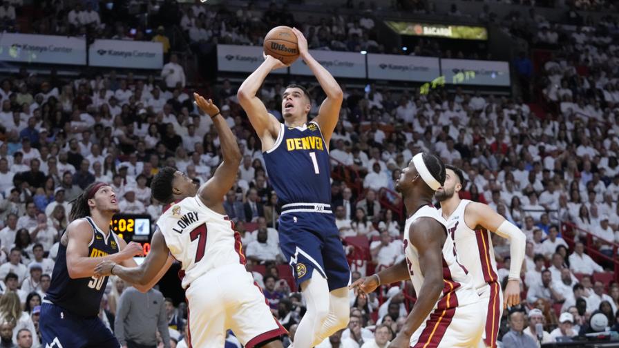 Nuggets ponen al Heat contra la pared y acarician la corona