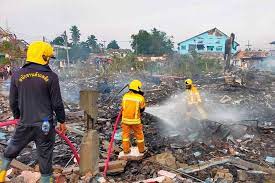 9 muertos y más de 115 heridos tras la explosión de fuegos artificiales en Tailandia
