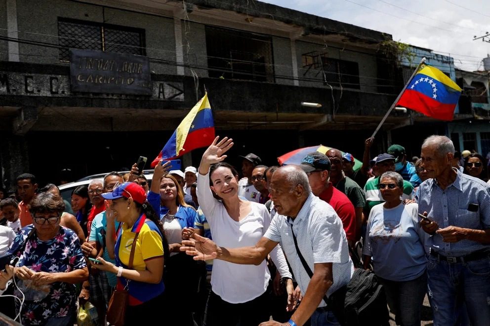 "Declaración explosiva de EE. UU.: La proscripción de María Corina Machado priva al pueblo venezolano de sus derechos políticos fundamentales"