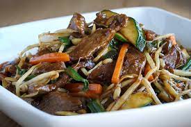 Receta de Chop suey de ternera