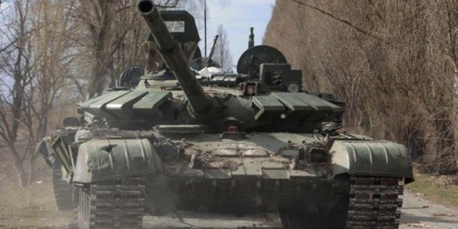 Un tanque ruso destruye casi una decena de tanques y blindados ucranianos en un solo combate