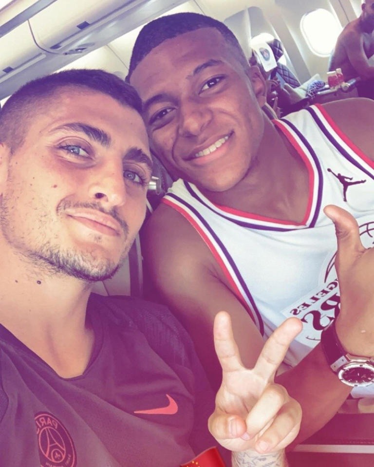 ¡ES OFICIAL! En una cena íntima en Cannes, Mbappé reveló a su compañero Verratti dónde jugará esta temporada