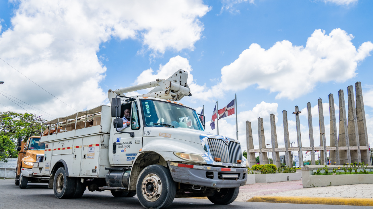 Empresas Distribuidoras de Electricidad reparan en tiempo récord averías provocadas por tormenta Franklin