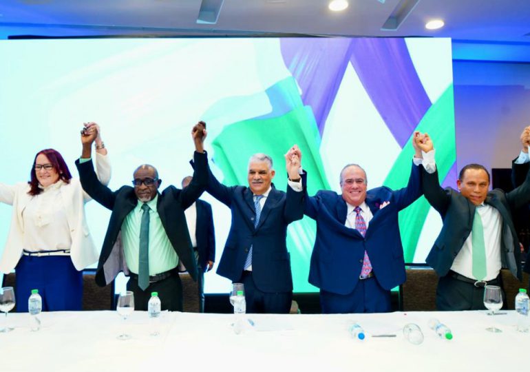 Fuerza del Pueblo, PLD y PRD lanzan la Alianza Opositora para el Rescate RD