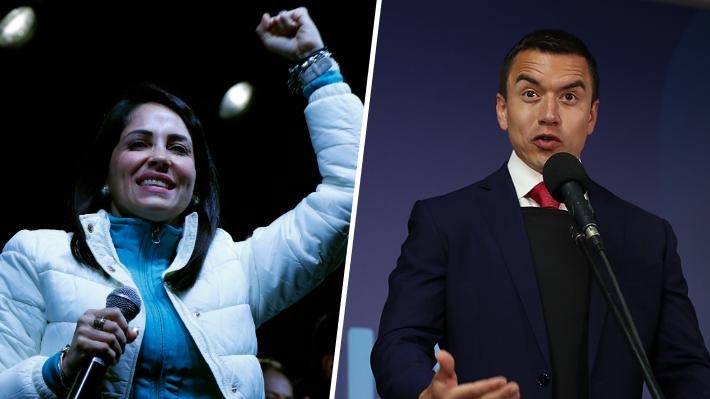 Ecuador: Con 85% de escrutinio, Luisa González y Daniel Noboa siguen liderando conteo y avanzarían a segunda vuelta