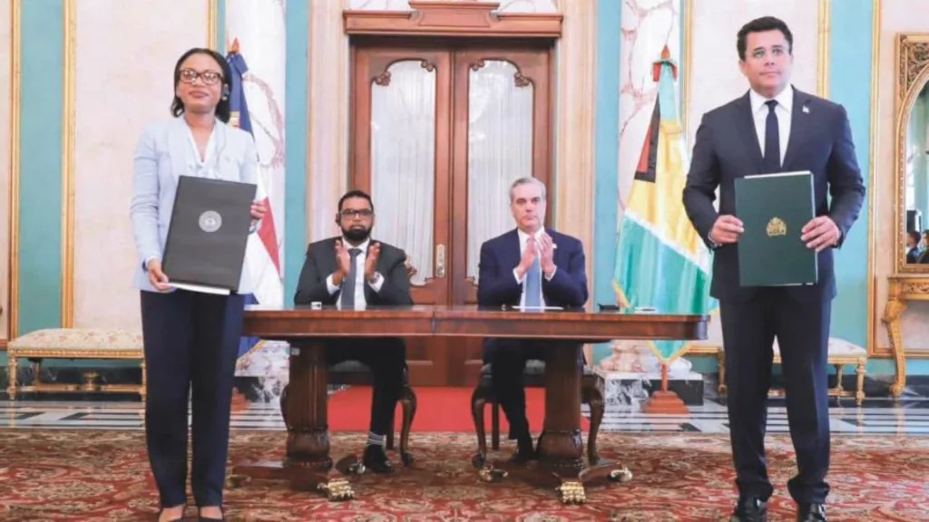 Guyana y RD firman acuerdos para fomentar turismo