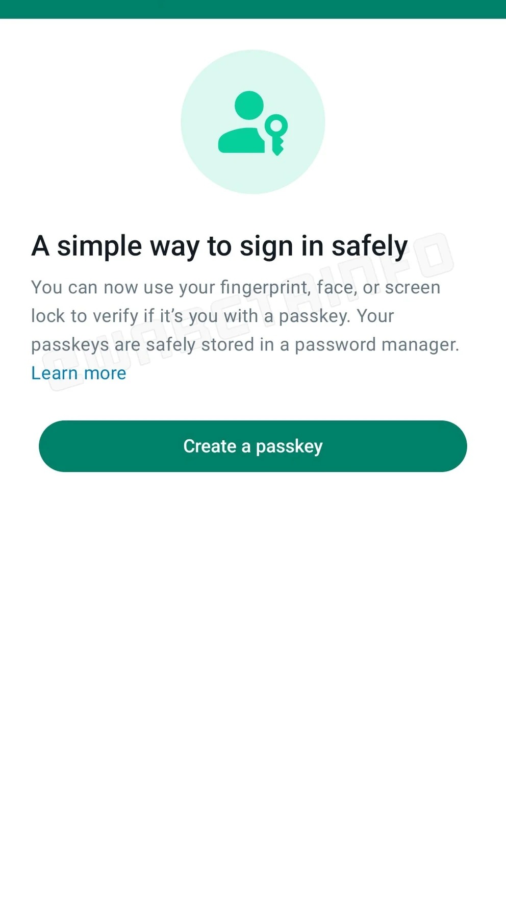 WhatsApp lanza función para usar passkeys y verificar la identidad de usuarios