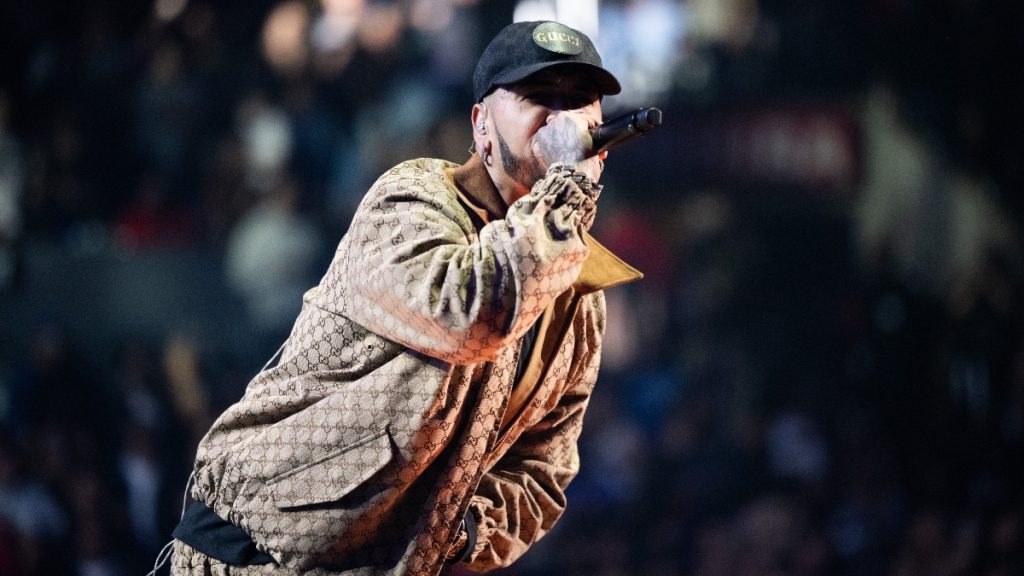 Las impresionantes imágenes del show de Anuel AA en Santiago de Chile y un mensaje final muy emotivo