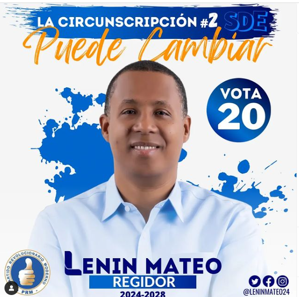 Lenin Mateo anuncia su posición en la boleta de la Convención Perremeista del 1 de octubre