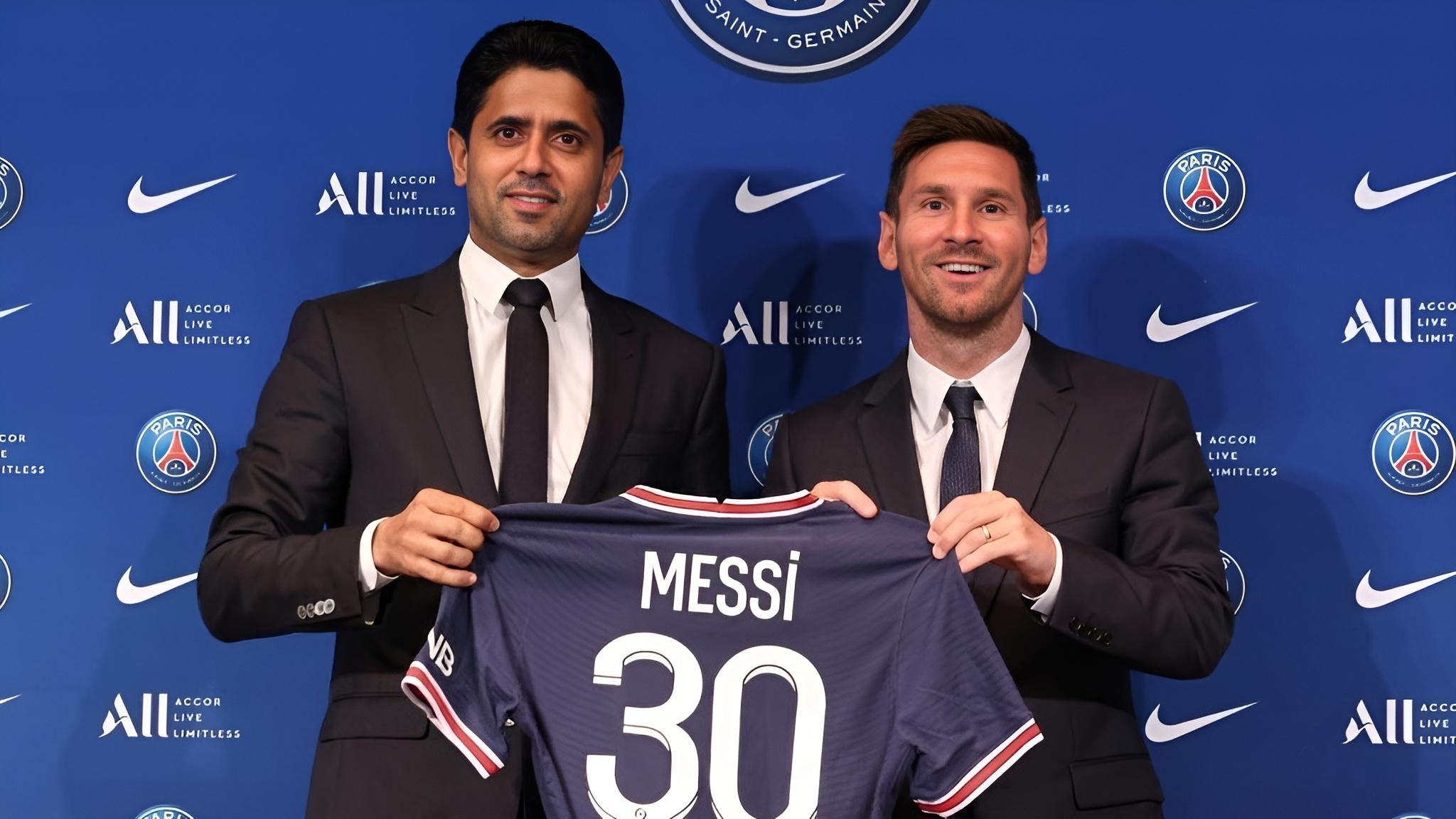¡Se le plantó! El presidente del PSG respondió a las críticas de Messi y fue lápidario