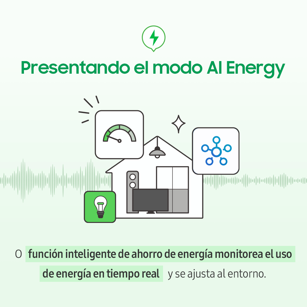 Televisores Samsung ofrecen experiencia de pantalla con funciones de ahorro de energía AI Energy