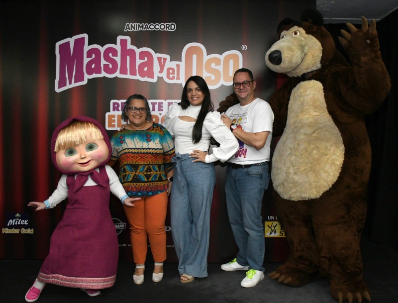 Milex Kinder Gold auspicia Masha y el Oso
