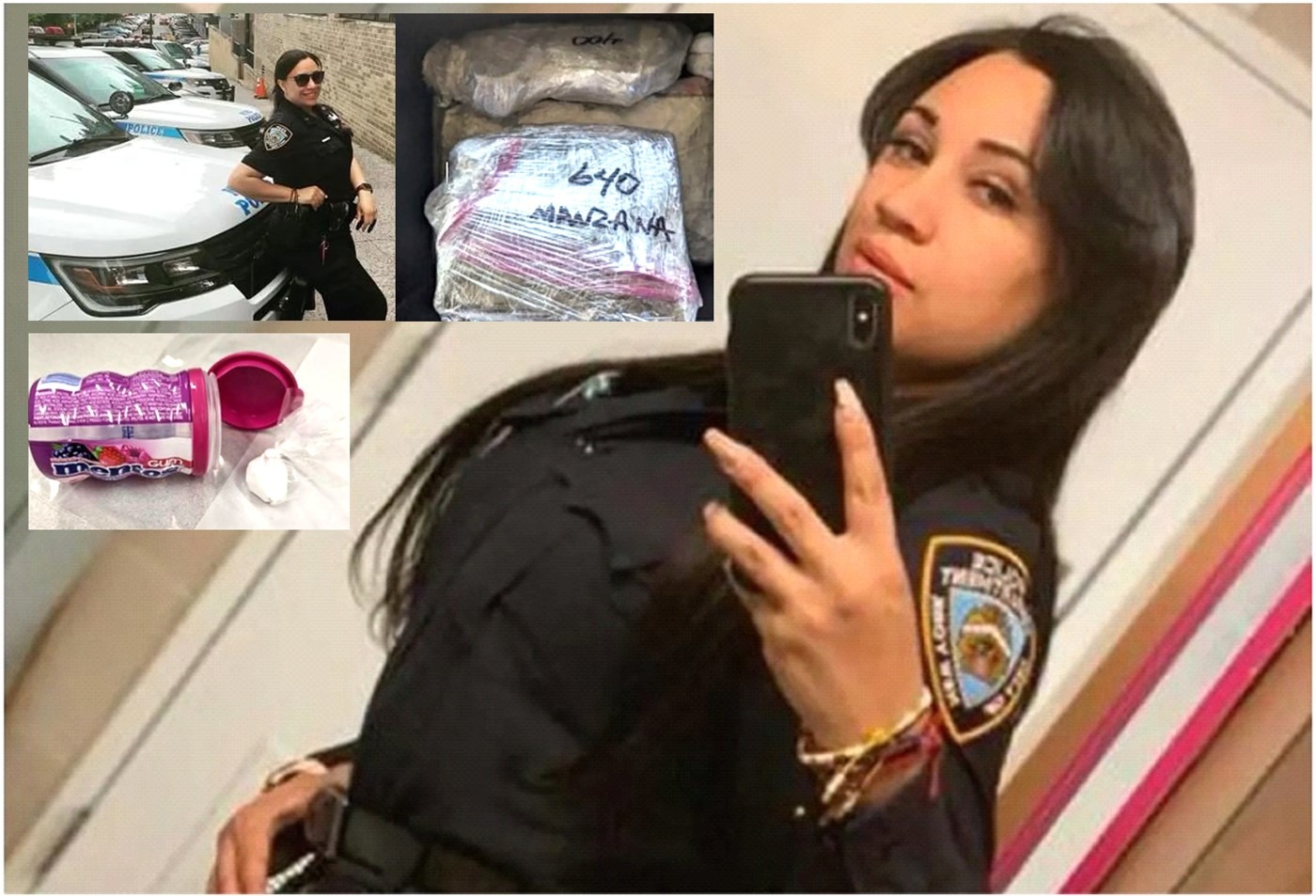 Una policía hispana del NYPD  y novio acusados por tráfico de fentanilo y heroína mientras estaba de servicio