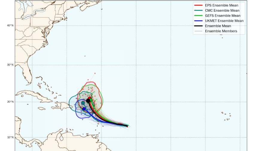 Meteorólogo advierte sobre trayectoria errática de tormenta Tammy; pide estar vigilantes