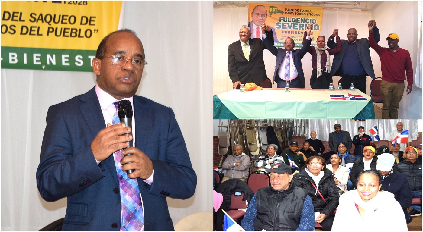El MPT lanza candidatura presidencial de Fulgencio Severino y candidatos a diputados de ultramar en iglesia del Alto Manhattan