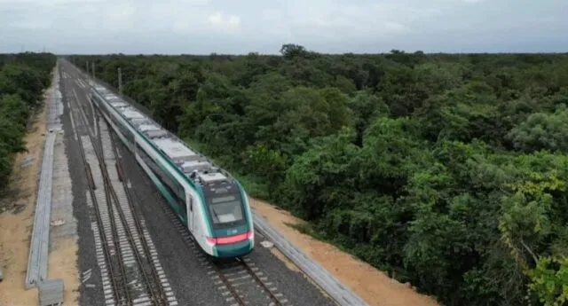 AMLO avisa que inaugurará el Tren Maya en junio y no en febrero