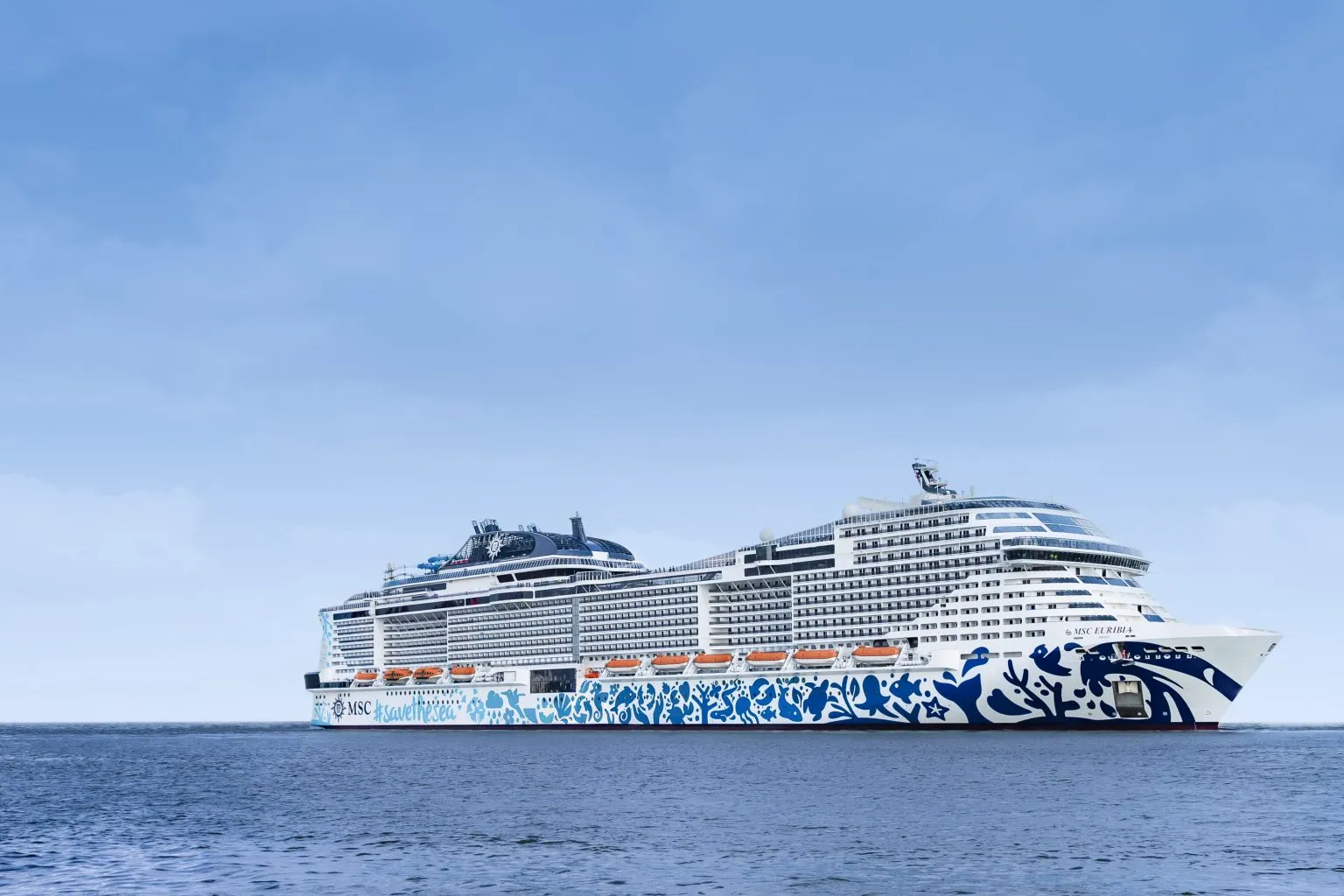 MSC Euribia llegará por primera vez a Lisboa