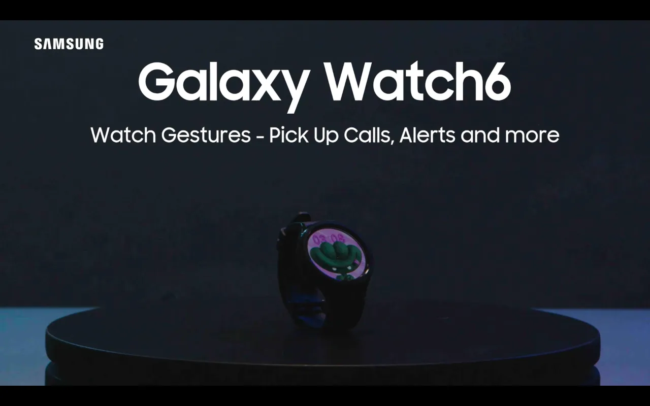 GUÍA - Cómo usar gestos en el Galaxy Watch6