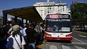 Anuncian paro de autobuses en Buenos Aires
