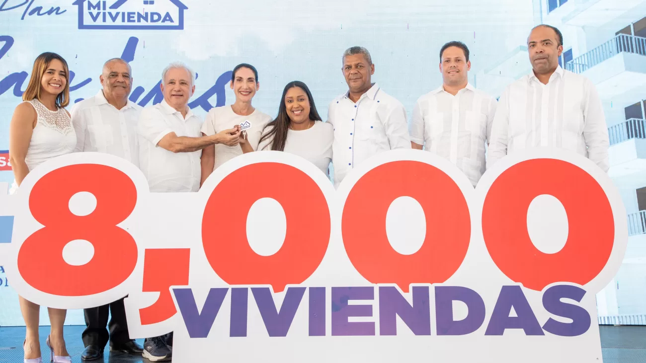 Gobierno del presidente Abinader alcanza las 8,142 viviendas entregadas, superando las 7,544 prometidas inicialmente bajo el Plan Mi Vivienda