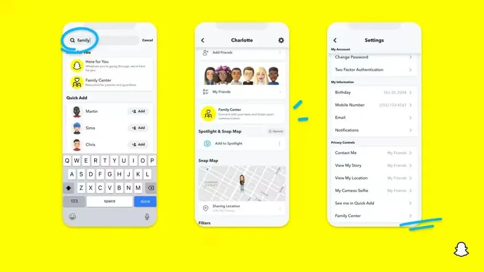 Snapchat: Cómo controlar la cuenta de mi hijo y ver sus contactos preferidos